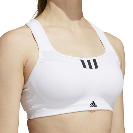 Women Adidas Tlrd Impact Training High-Support Bra, White, A701_ONE, large image number 13