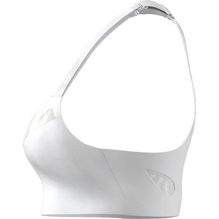 Women Adidas Tlrd Impact Training High-Support Bra, White, A701_ONE, large image number 20