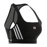 Women Adidas Powerreact Training Medium-Support 3-Stripes Bra, Black, A701_ONE, thumbnail image number 13