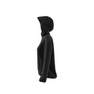 Women Run Icons 3-Stripes Hooded Running Windbreaker, Black, A701_ONE, thumbnail image number 7
