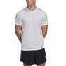 Men Designed 4 Running T-Shirt, White, A701_ONE, thumbnail image number 0