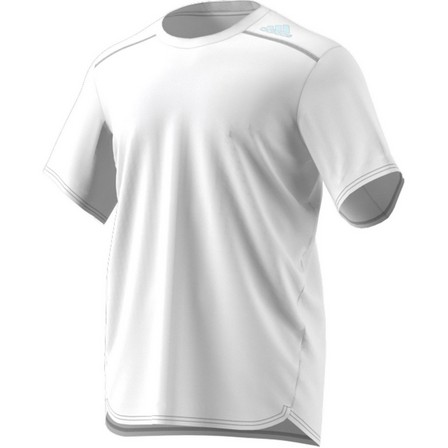 Men Designed 4 Running T-Shirt, White, A701_ONE, large image number 15