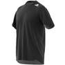 Men Designed 4 Running T-Shirt, Black, A701_ONE, thumbnail image number 6