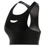 Women Powerimpact Luxe Training Medium-Support Bra, Black, A701_ONE, thumbnail image number 8
