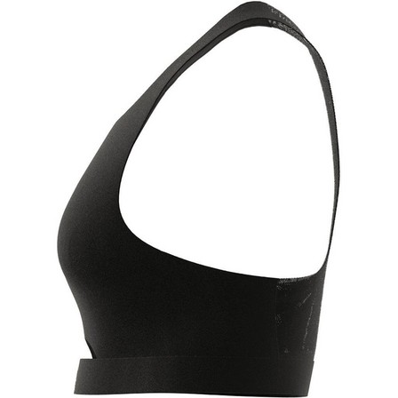 Women Powerimpact Luxe Training Medium-Support Bra, Black, A701_ONE, large image number 10