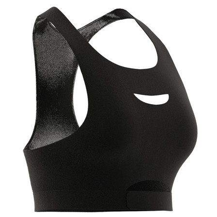 Women Powerimpact Luxe Training Medium-Support Bra, Black, A701_ONE, large image number 15