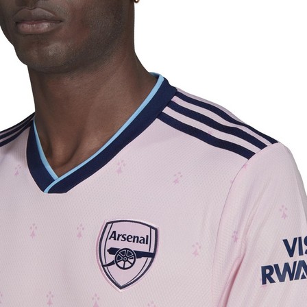 Male Arsenal 22/23 Third Jersey Clear Pink, A701_ONE, large image number 5