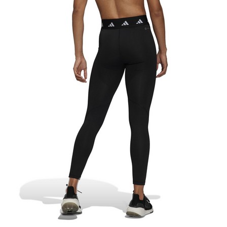 Womens TECHFIT PERIOD PROOF 7/8 LEGGINGS, Black, A701_ONE, large image number 2