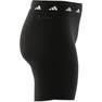 Womens Techfit Bike Short Tights, Black, A701_ONE, thumbnail image number 9