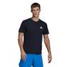 Men Aeroready Designed For Movement T-Shirt, Black, A701_ONE, thumbnail image number 9
