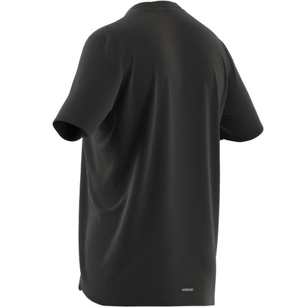 Men Aeroready Designed For Movement Tee, Black, A701_ONE, large image number 8