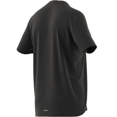 Men Aeroready Designed For Movement Tee, Black, A701_ONE, large image number 12