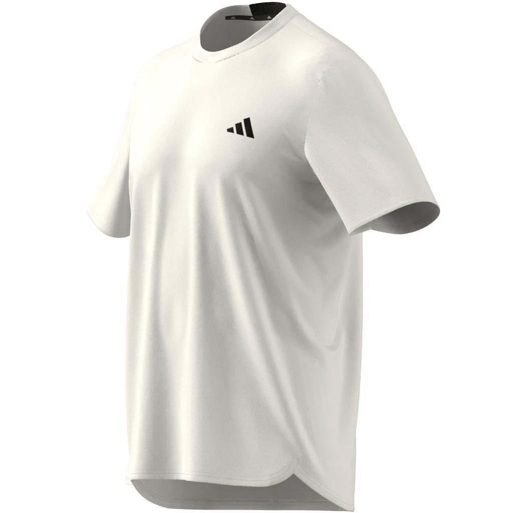 Men Aeroready Designed For Movement T-Shirt, White, A701_ONE, large image number 7