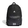 Unisex Classic Badge Of Sport 3-Stripes Backpack, Black, A701_ONE, thumbnail image number 0