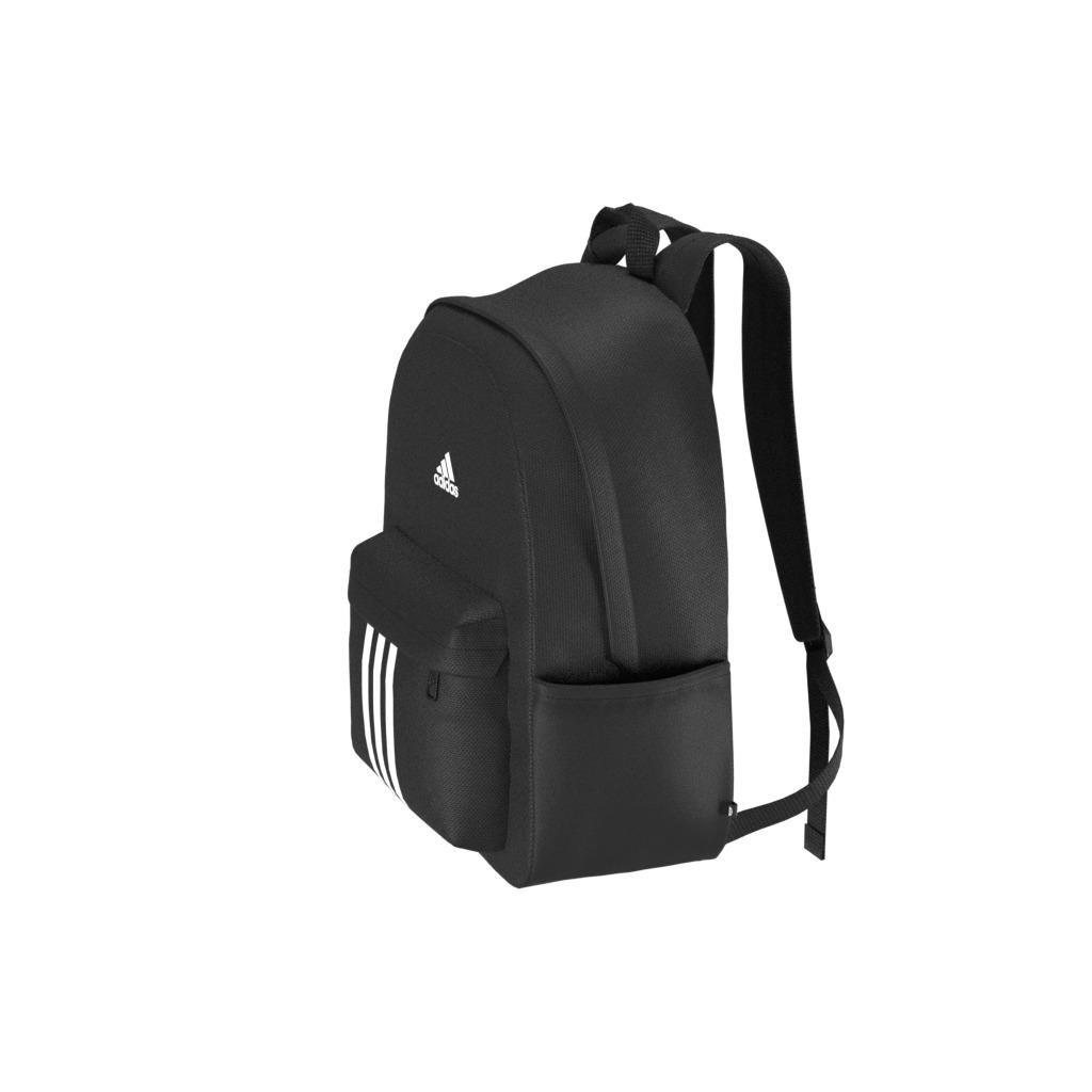 Men Classic Badge Of Sport 3-Stripes Backpack, Black, A701_ONE, large image number 6