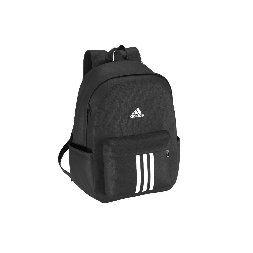 Men Classic Badge Of Sport 3-Stripes Backpack, Black, A701_ONE, large image number 7