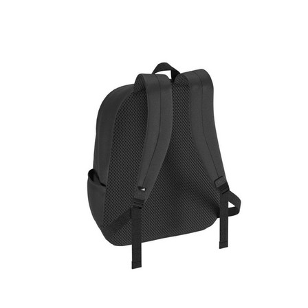 Unisex Classic 3-Stripes Horizontal Backpack, Black, A701_ONE, large image number 10