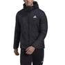 Men Bsc 3-Stripes Hooded Insulated Jacket, Black, A701_ONE, thumbnail image number 2