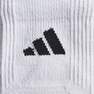 Unisex Adidas Running X Supernova Quarter Performance Socks, White, A701_ONE, thumbnail image number 3