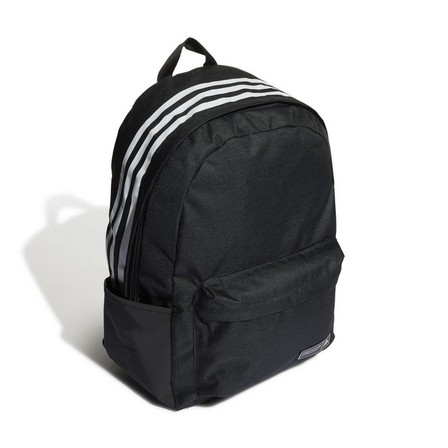 Unisex Classic 3-Stripes Backpack, Black, A701_ONE, large image number 1