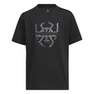 adidas - Unisex Kids Donovan Mitchell D.O.N. Issue #4 T-Shirt, Black