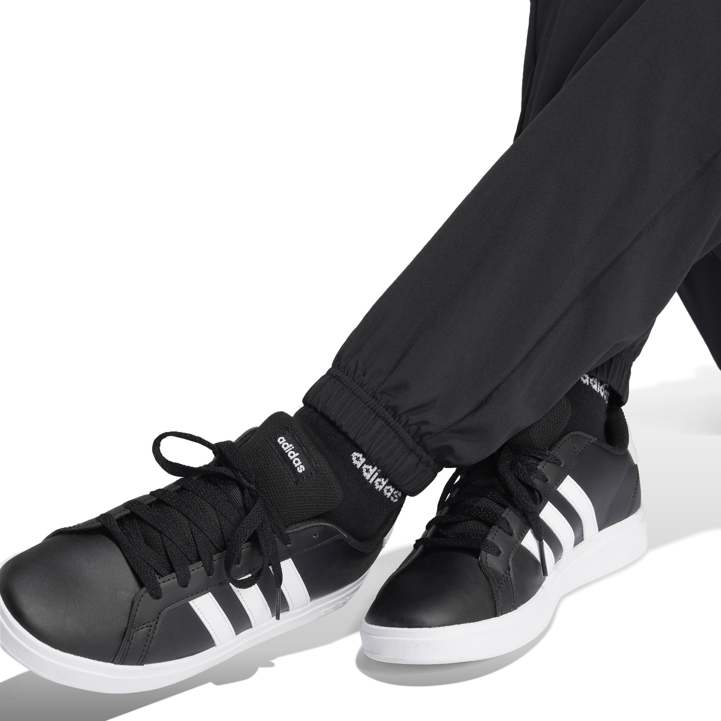 Woven Tracksuit Bottoms, Black, A701_ONE, large image number 7