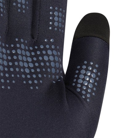 Unisex Basic Fit Gloves, Blue, A701_ONE, large image number 2