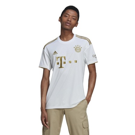Men Fc Bayern 21/22 Home Jersey, White, A701_ONE, large image number 8