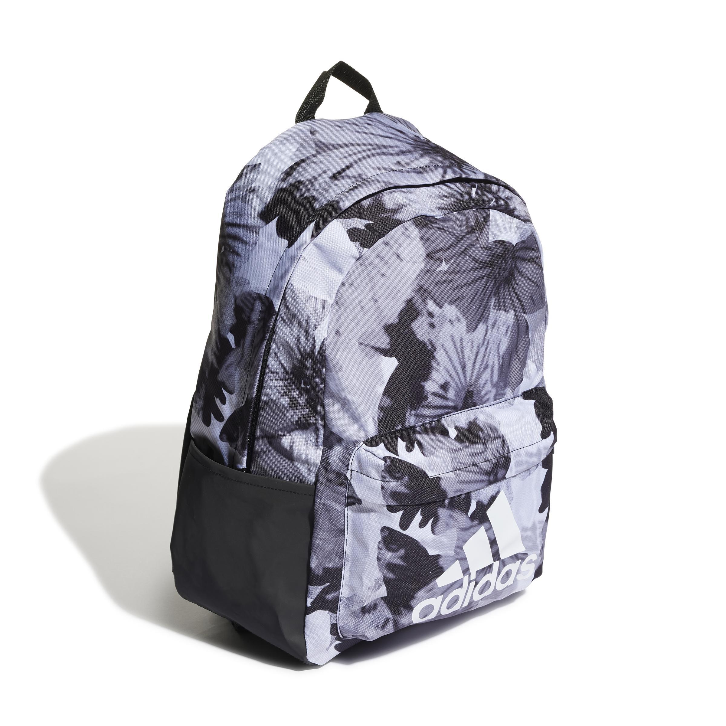 Classic Graphic Backpack, Black, , large image number 0