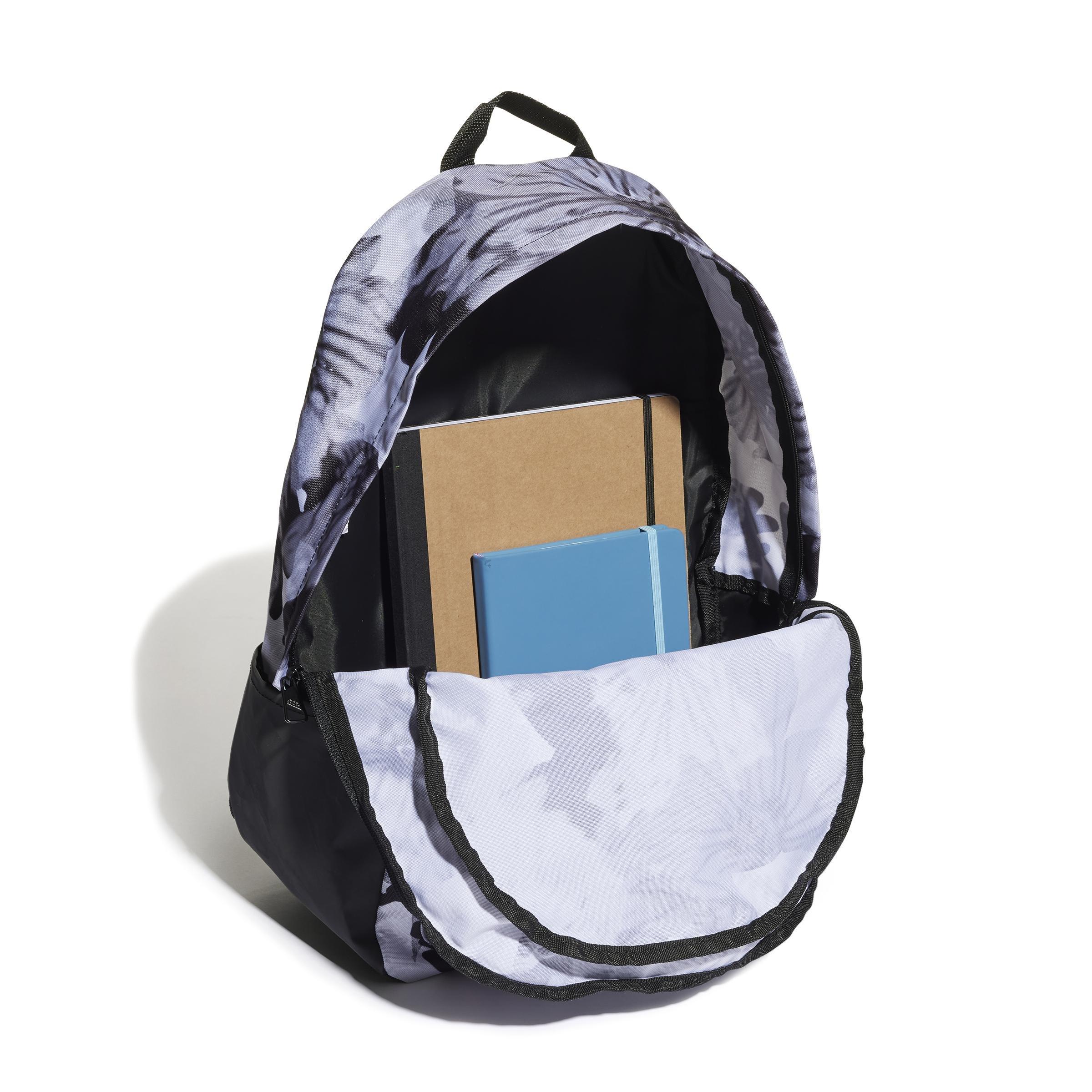 Classic Graphic Backpack, Black, , large image number 1