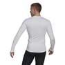 Men Techfit Training Long-Sleeve Top, White, A701_ONE, thumbnail image number 3