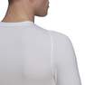 Men Techfit Training Long-Sleeve Top, White, A701_ONE, thumbnail image number 4