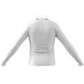 Men Techfit Training Long-Sleeve Top, White, A701_ONE, thumbnail image number 6