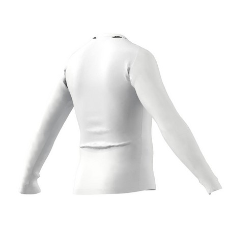 Men Techfit Training Long-Sleeve Top, White, A701_ONE, large image number 8
