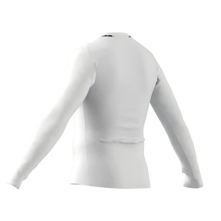 Men Techfit Training Long-Sleeve Top, White, A701_ONE, large image number 10