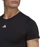 Male Techfit Training T-Shirt Black, A701_ONE, thumbnail image number 4