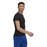 Male Techfit Training T-Shirt Black, A701_ONE, thumbnail image number 10