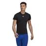 Male Techfit Training T-Shirt Black, A701_ONE, thumbnail image number 14