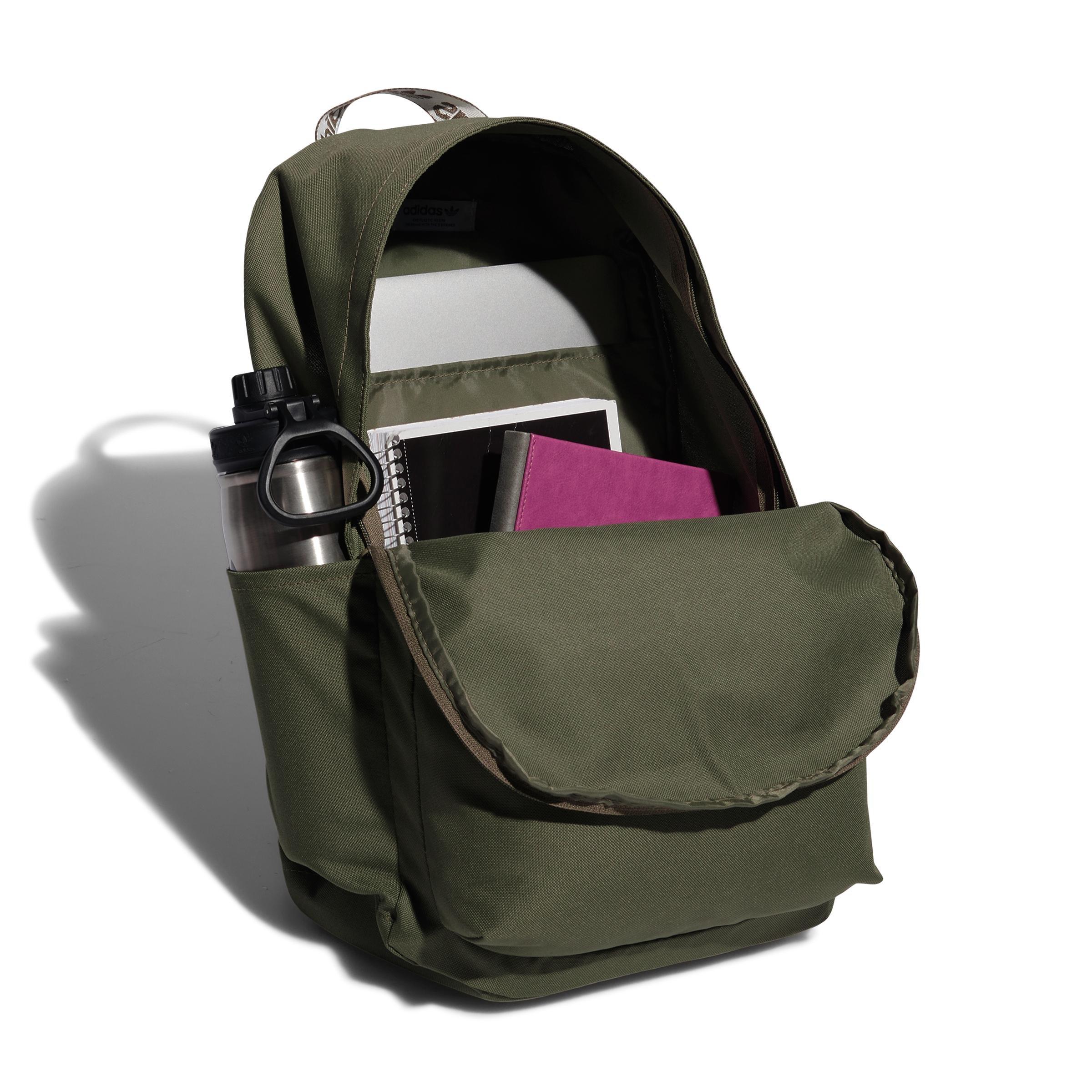 Unisex Adicolor Backpack, Green, , large image number 1