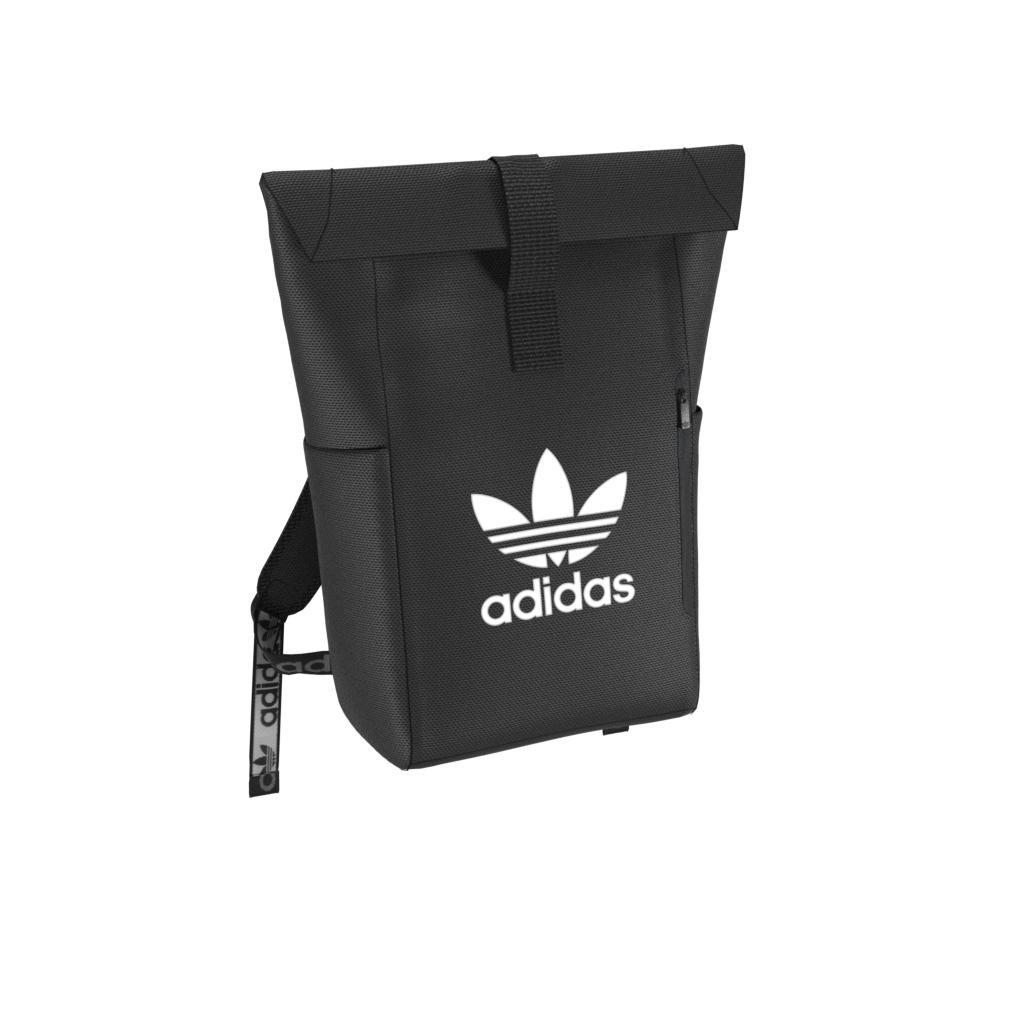 Unisex Adicolor Classic Roll-Top Backpack, Black, , large image number 6