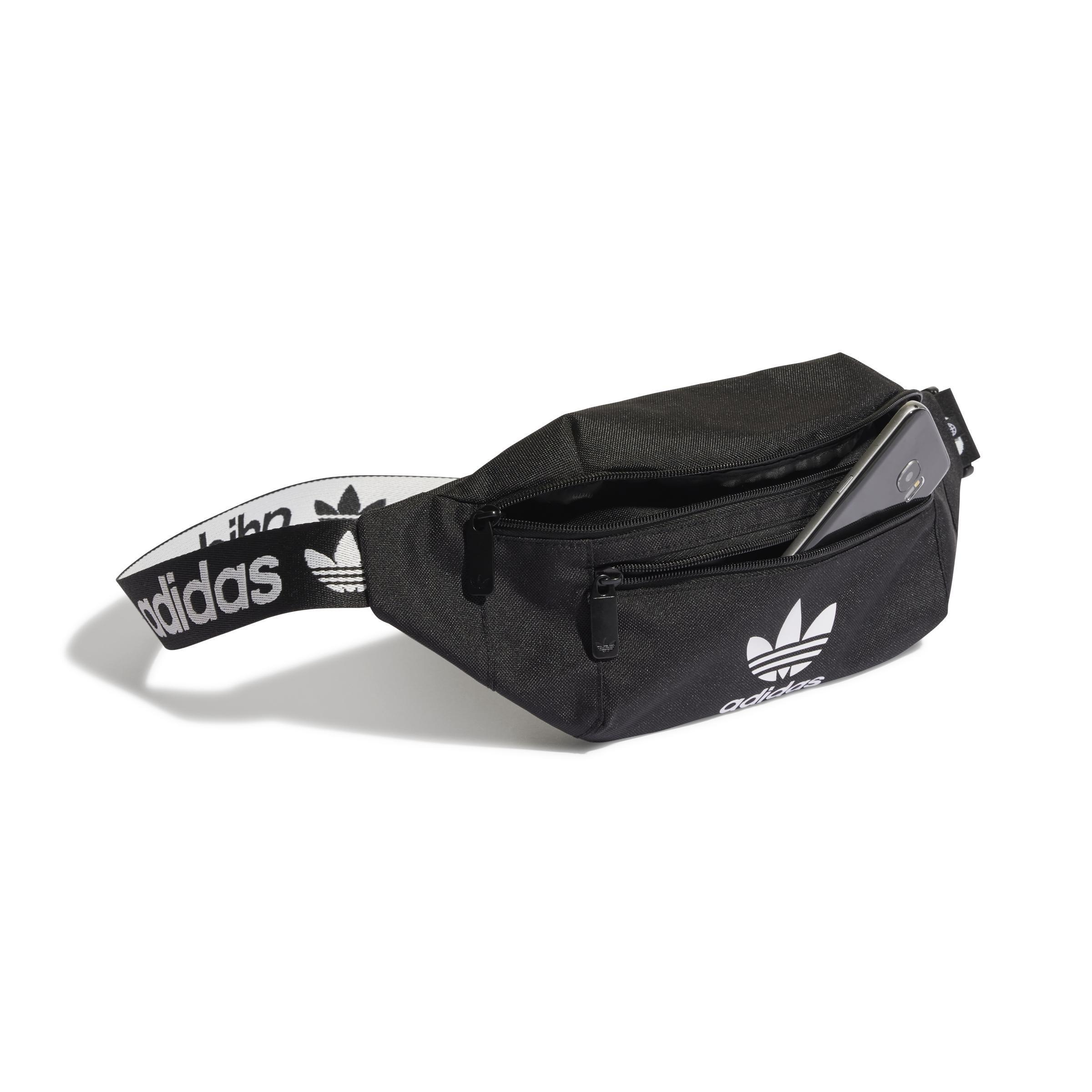 Unisex Adicolor Classic Waist Bag, Black, , large image number 1