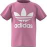 Unisex Kids Adicolor Trefoil T-Shirt, Pink, A701_ONE, thumbnail image number 0
