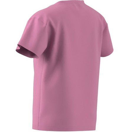 Unisex Kids Adicolor Trefoil T-Shirt, Pink, A701_ONE, large image number 1