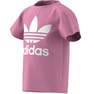 Unisex Kids Adicolor Trefoil T-Shirt, Pink, A701_ONE, thumbnail image number 13