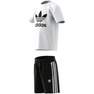 Kids Unisex Adicolor Shorts And Tee Set, White, A701_ONE, thumbnail image number 11