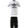 Kids Unisex Adicolor Shorts And Tee Set, White, A701_ONE, thumbnail image number 15