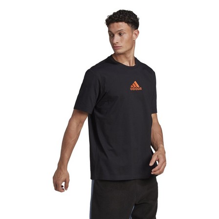 adidas - Male Nature Graphic T-Shirt Black 