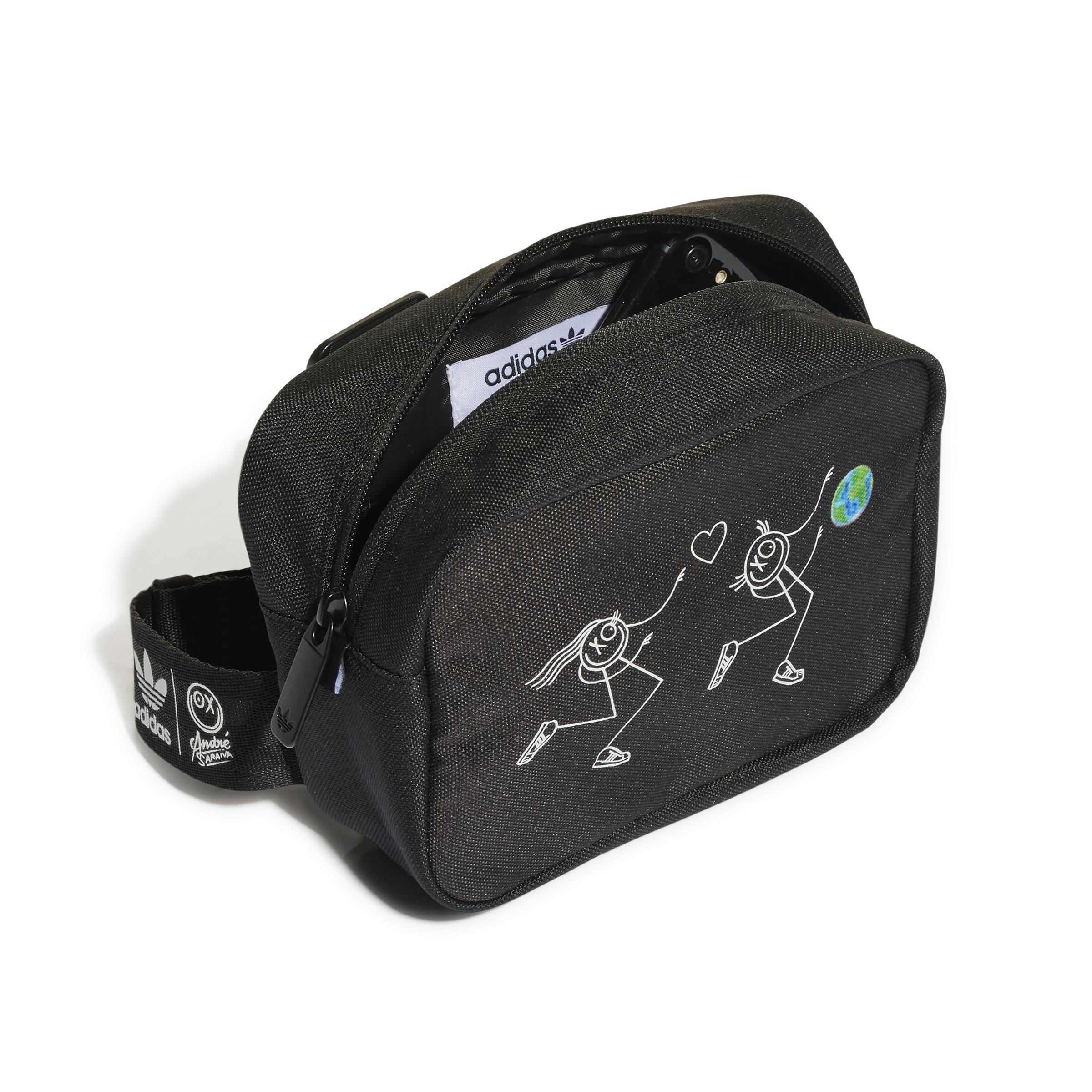 Unisex Kids Originals X Andr Saraiva Backpack, Black, , large image number 0