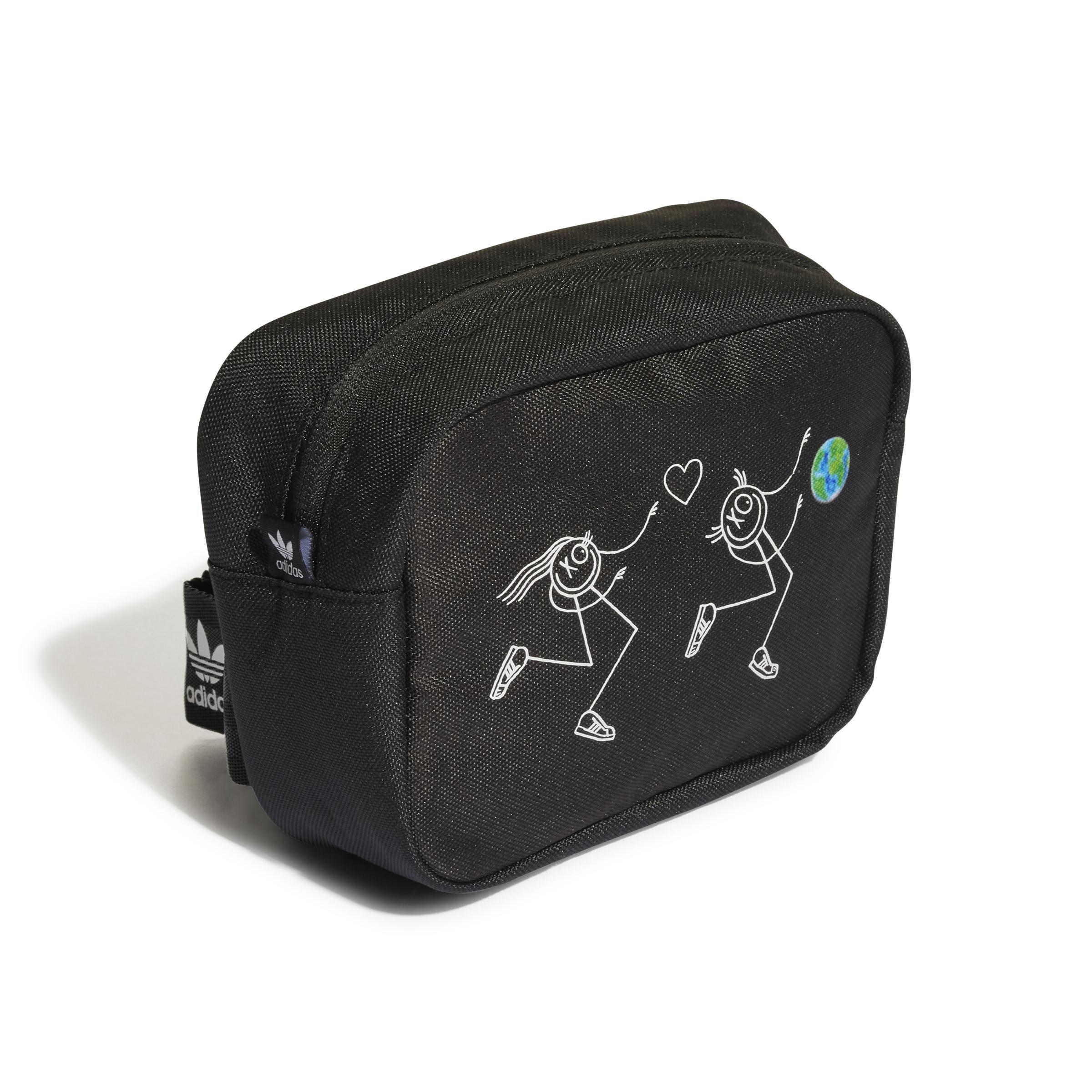 Unisex Kids Originals X Andr Saraiva Backpack, Black, , large image number 1