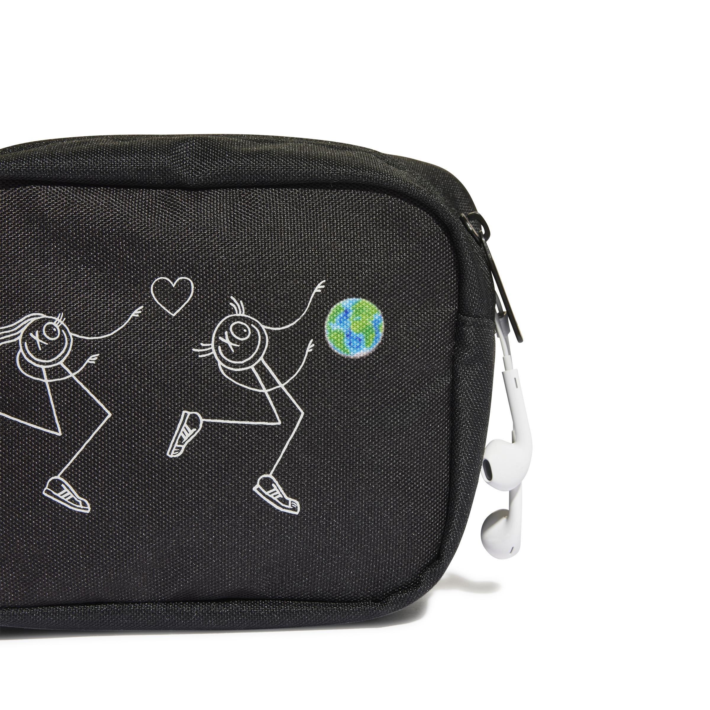 Unisex Kids Originals X Andr Saraiva Backpack, Black, , large image number 4